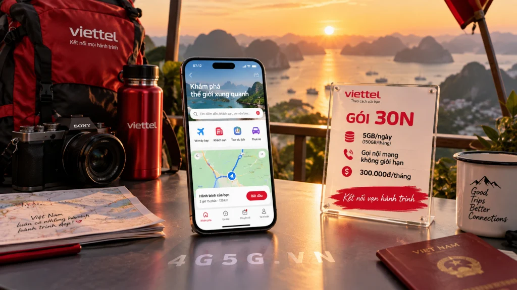 Ảnh đại diện gói cước Gói 30N Viettel – 5GB/ngày (150GB), gọi nội mạng không giới hạn giá 300.000đ
