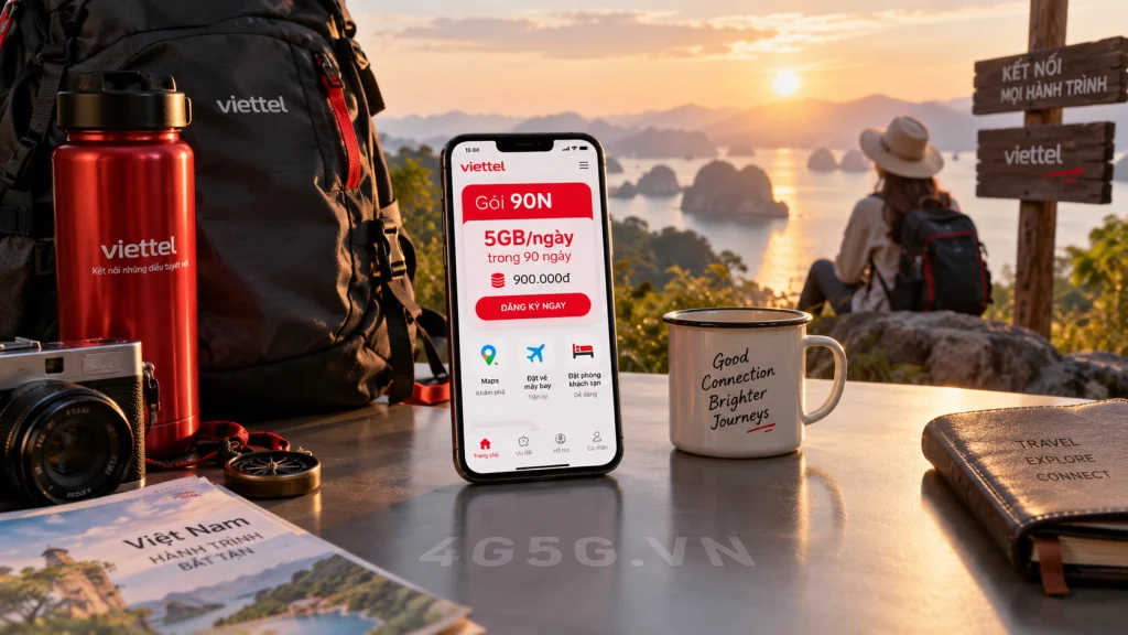 Ảnh đại diện gói cước Gói 90N Viettel – 5GB/ngày trong 90 ngày, giá 900.000đ